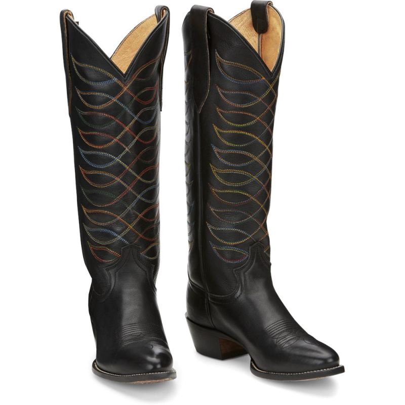 Justin | Women's Whitley Midnight Black